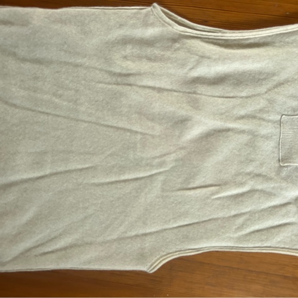 100% cashmere We The Free Cream Muscle Tee with Pink and Green Floral - Picture 5 of 5